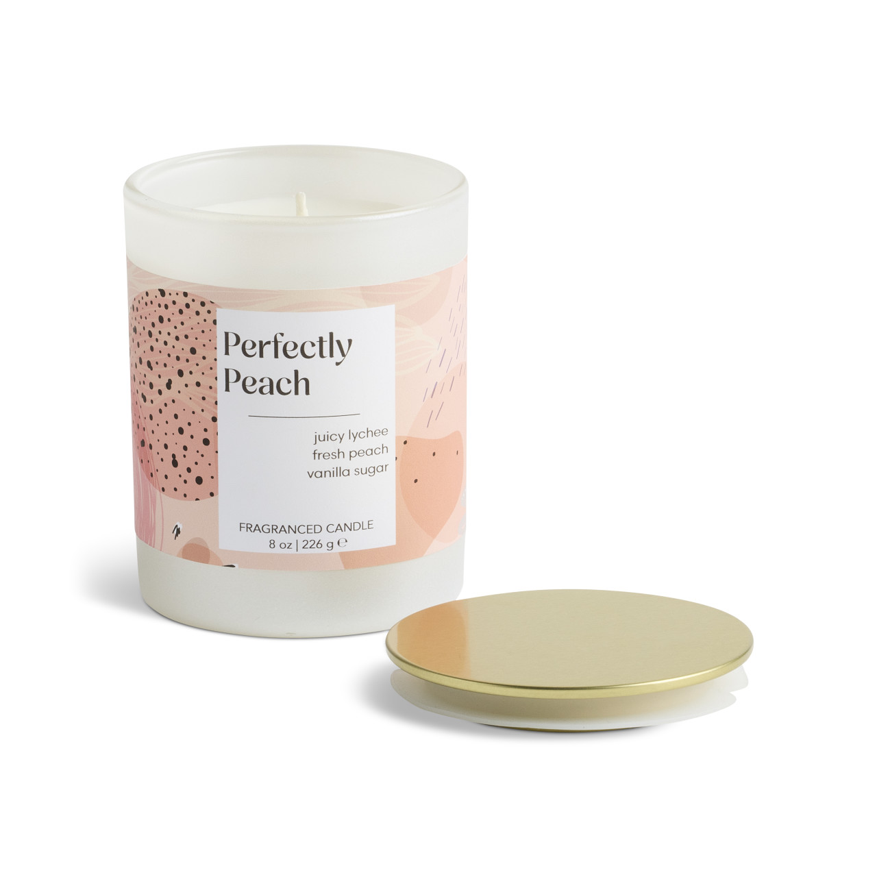 Palette Collection - Perfectly Peach - 8 oz Candle thumbnail