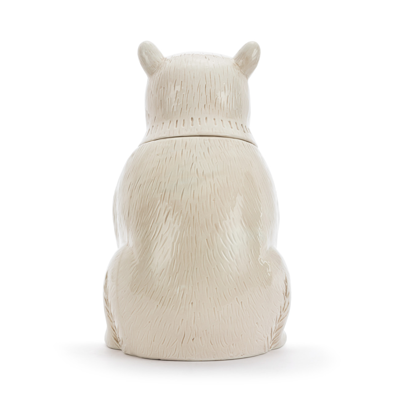 Beary Merry Treats Polar Bear Ceramic Cookie Jar thumbnail