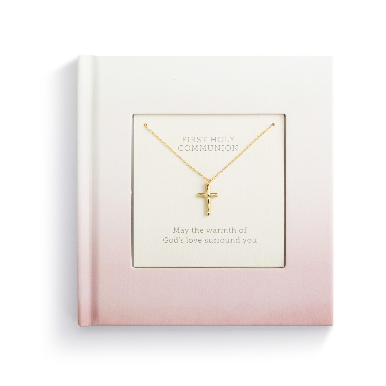 Girl First Communion Book and Necklace - 5x5in thumbnail