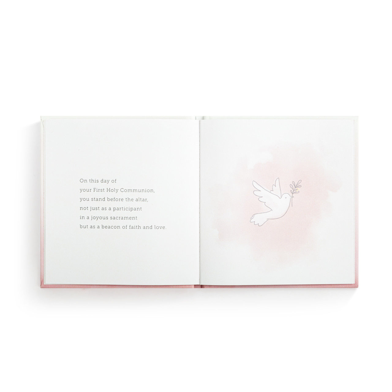 Girl First Communion Book and Necklace - 5x5in thumbnail