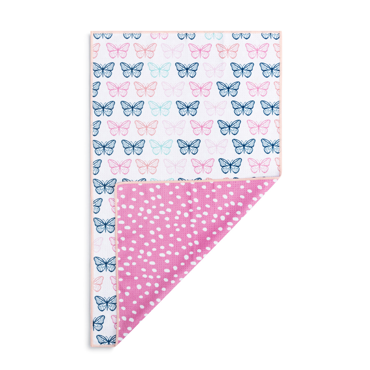 Butterflies Absorbent Reversible Towel - 18x30in thumbnail