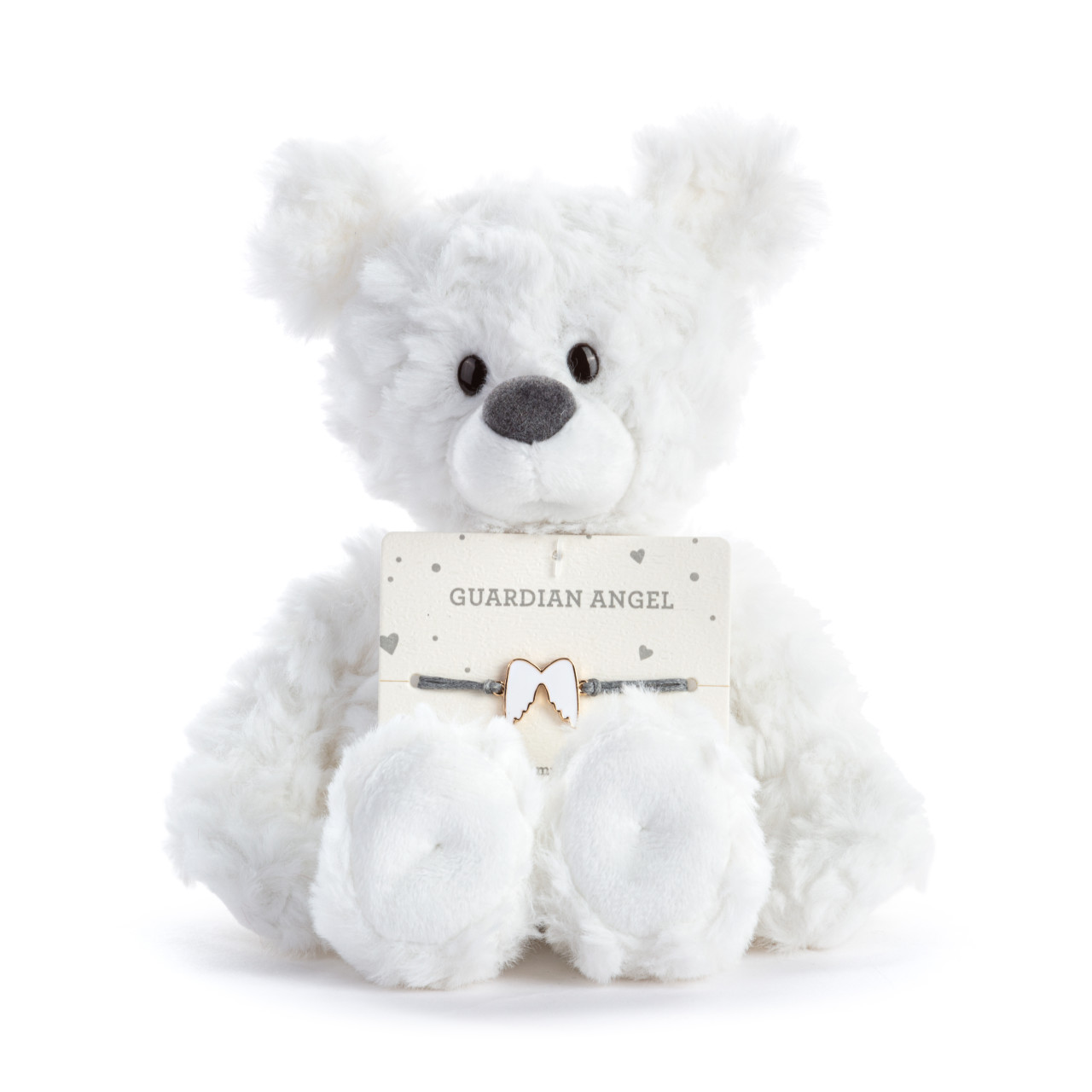 Guardian Angel White Bear - 8in thumbnail