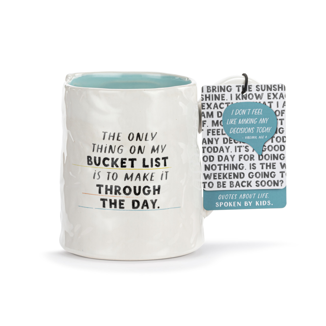 Live From Snack Time Make it Through the Day Ceramic Notepaper Mug - 14 oz thumbnail