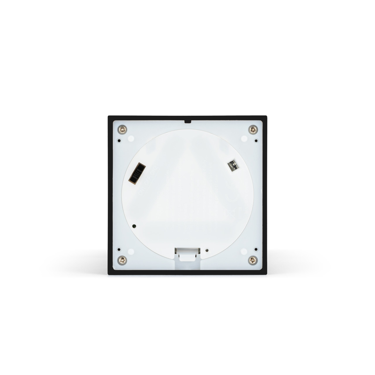 Snowman Red Heart Lit Musical Black Snow Globe Lantern - 4x11in thumbnail