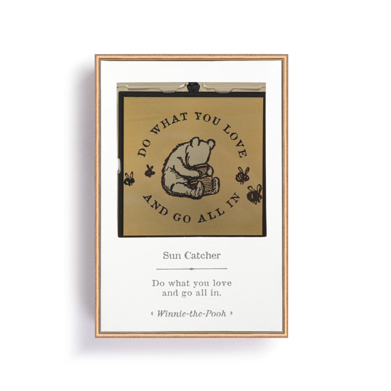 Winnie-the-Pooh Go All In Suncatcher - 3x3in thumbnail