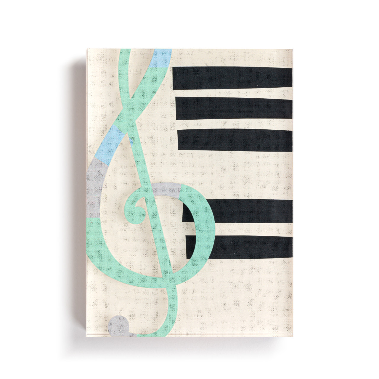 Upbeat Together Tile Acrylic Wall Art - 5x7in thumbnail