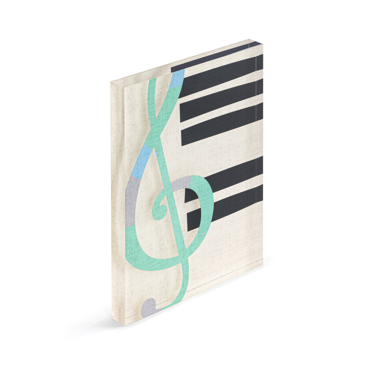 Upbeat Together Tile Acrylic Wall Art - 5x7in thumbnail