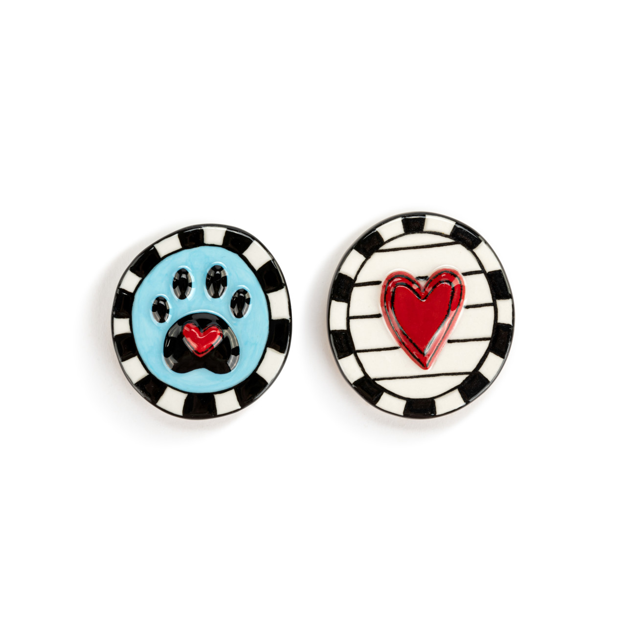 Heartful Home Ceramic Magnets - 12 Assorted thumbnail