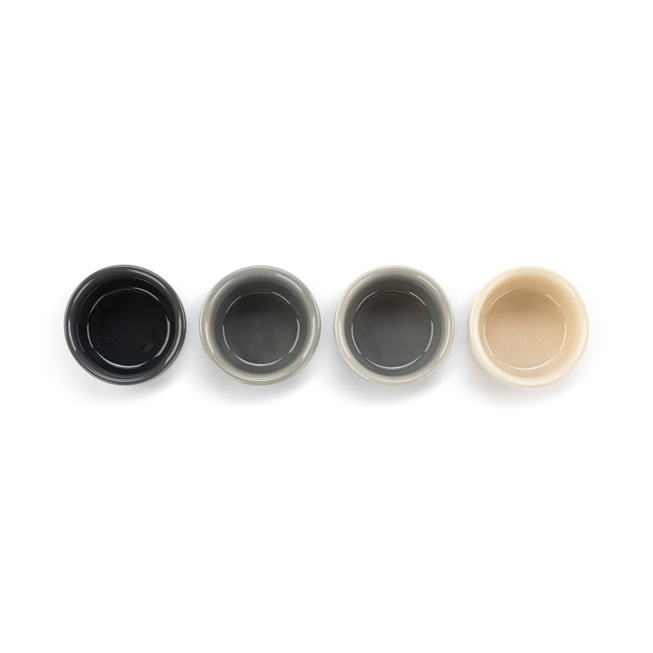 Neutral Tones Mini Pinch Bowls 4 Assorted - 2in thumbnail