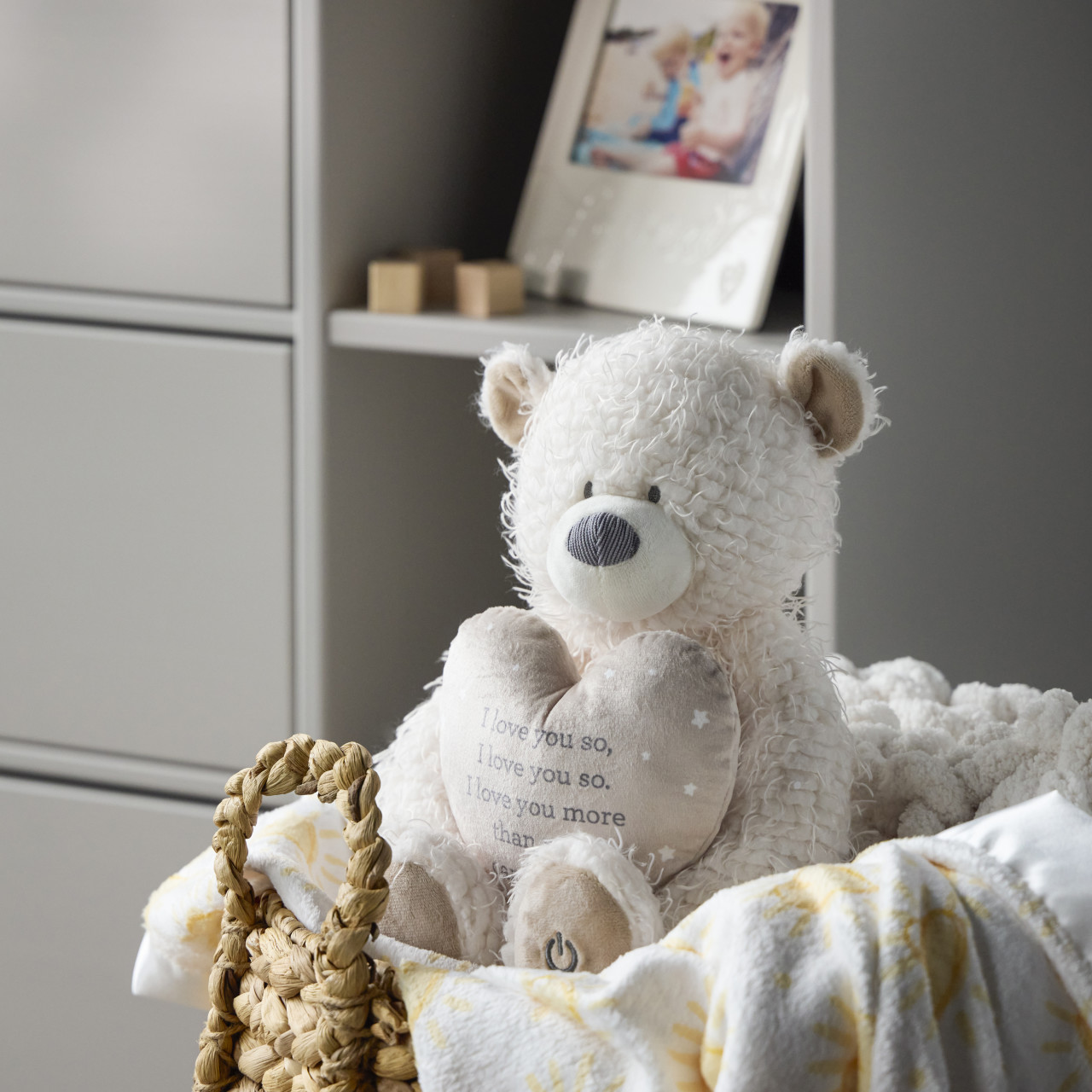 Wrapped in Love Mechanical Bear 16in thumbnail