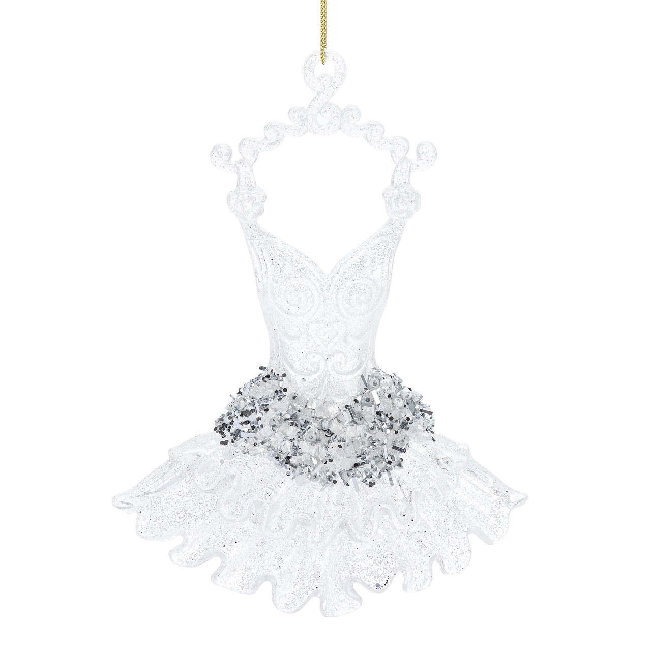 Ballet Tutu Sparkle Ornament - 3x5in thumbnail