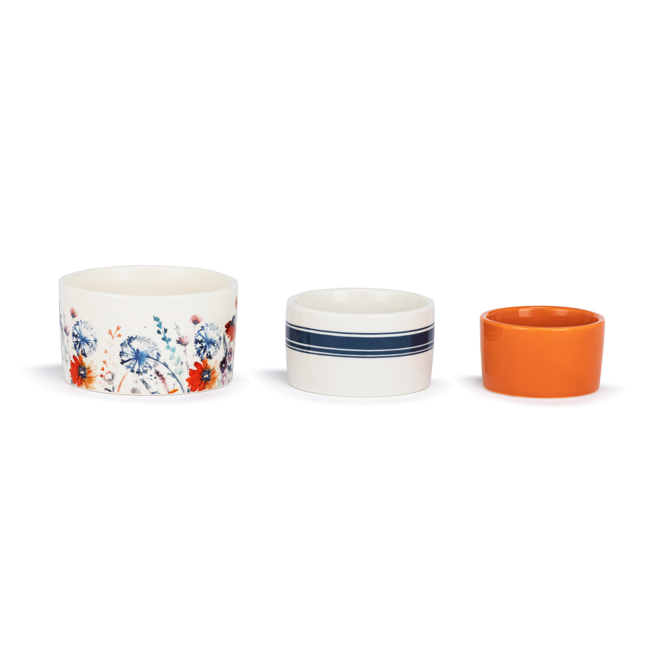 Nesting Prep Bowls Wildflowers - Set of 3 thumbnail