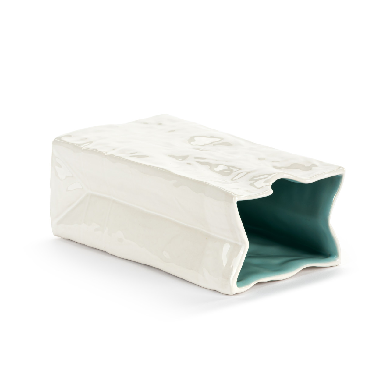 Live From Snack Time Ceramic Small Notepaper Vase - 4x6in thumbnail