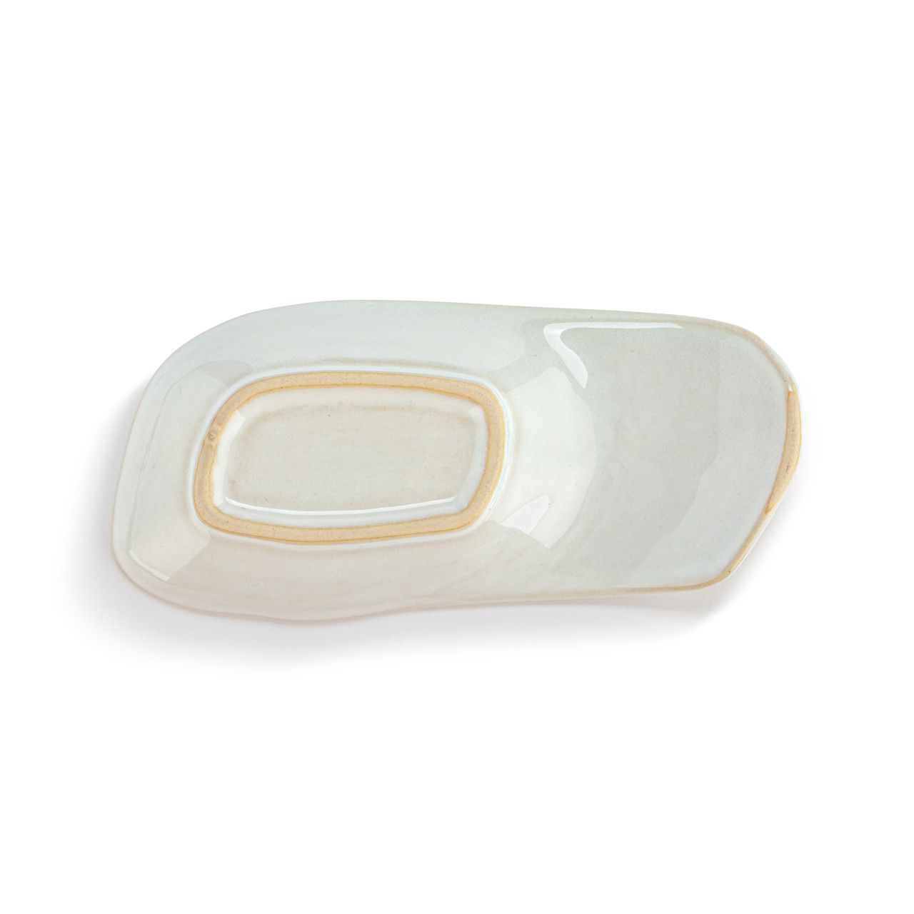 Woodland Ceramic Spoon Rest - 3.5x7in thumbnail