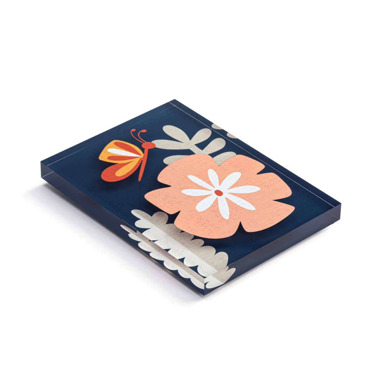 New Beginnings Together Tile Acrylic Wall Art - 5x7in thumbnail