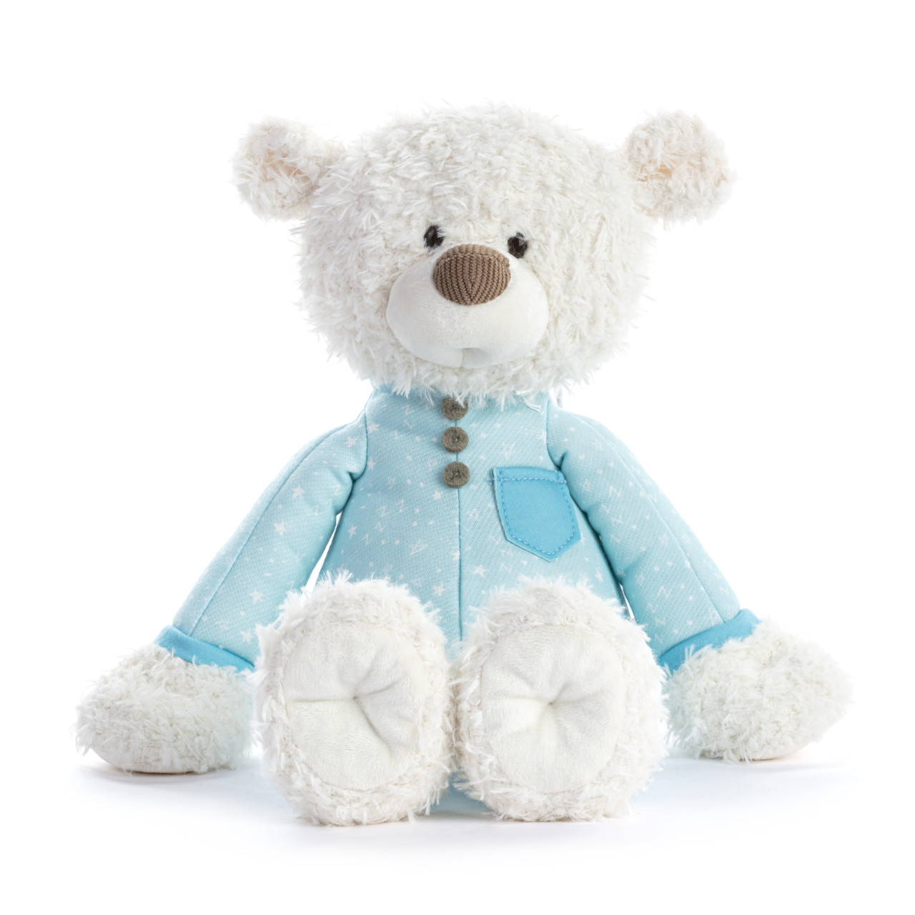 Sweet Dreams Blue PJ Bear - 14in thumbnail