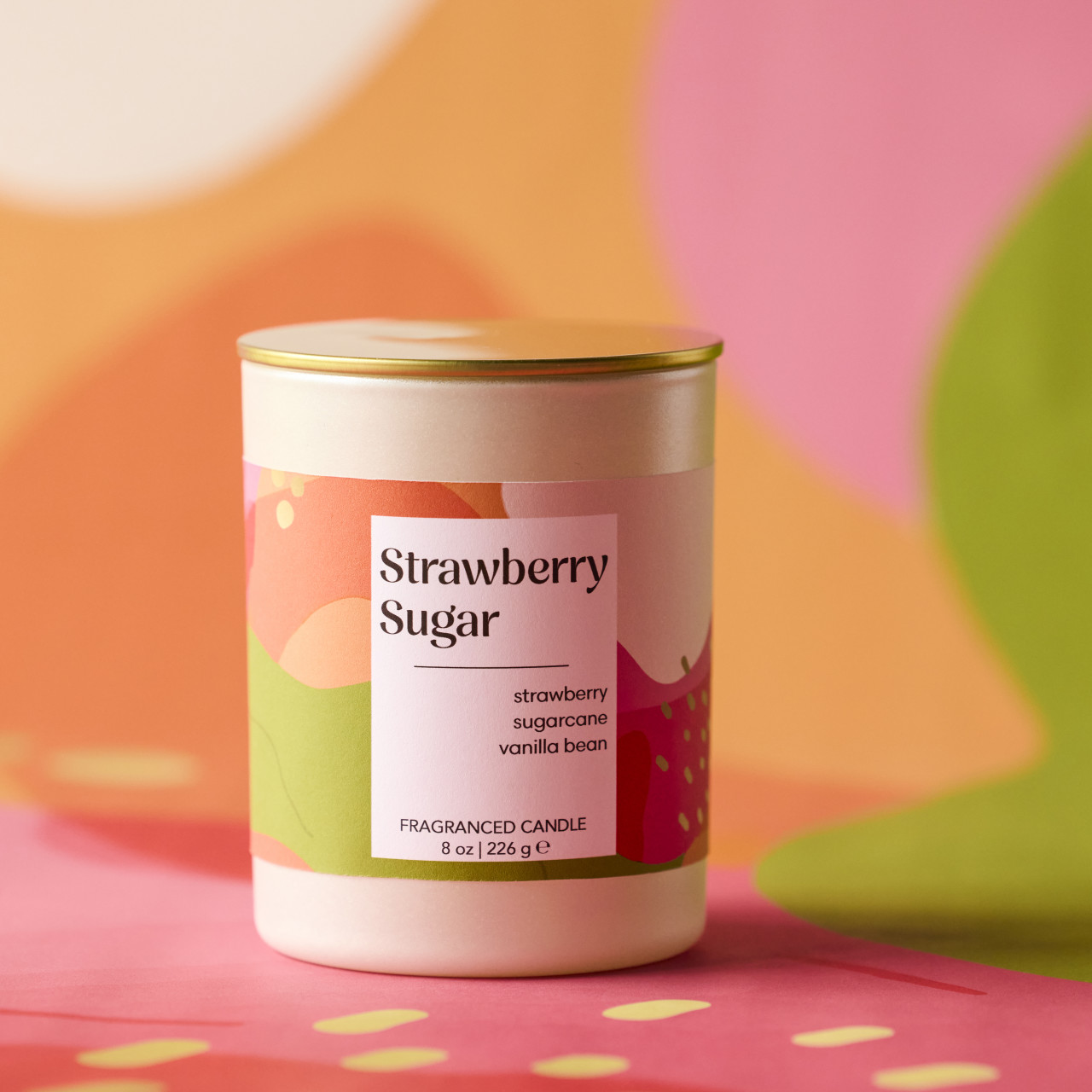 Palette Collection - Strawberry Sugar - 8 oz Candle thumbnail