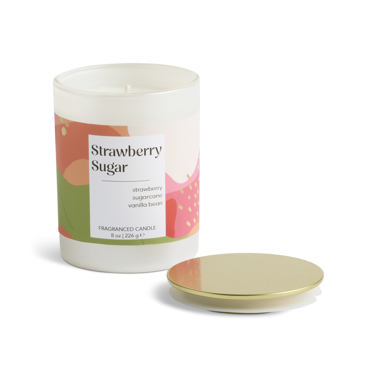 Palette Collection - Strawberry Sugar - 8 oz Candle thumbnail