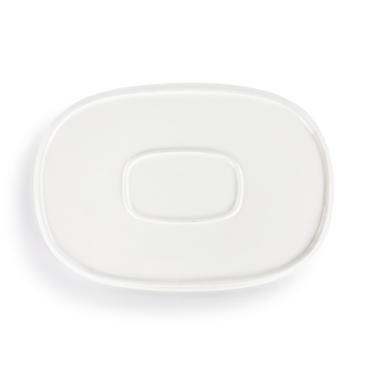 Winter Wonderland Ceramic Oval Platter - 15.5x11in thumbnail