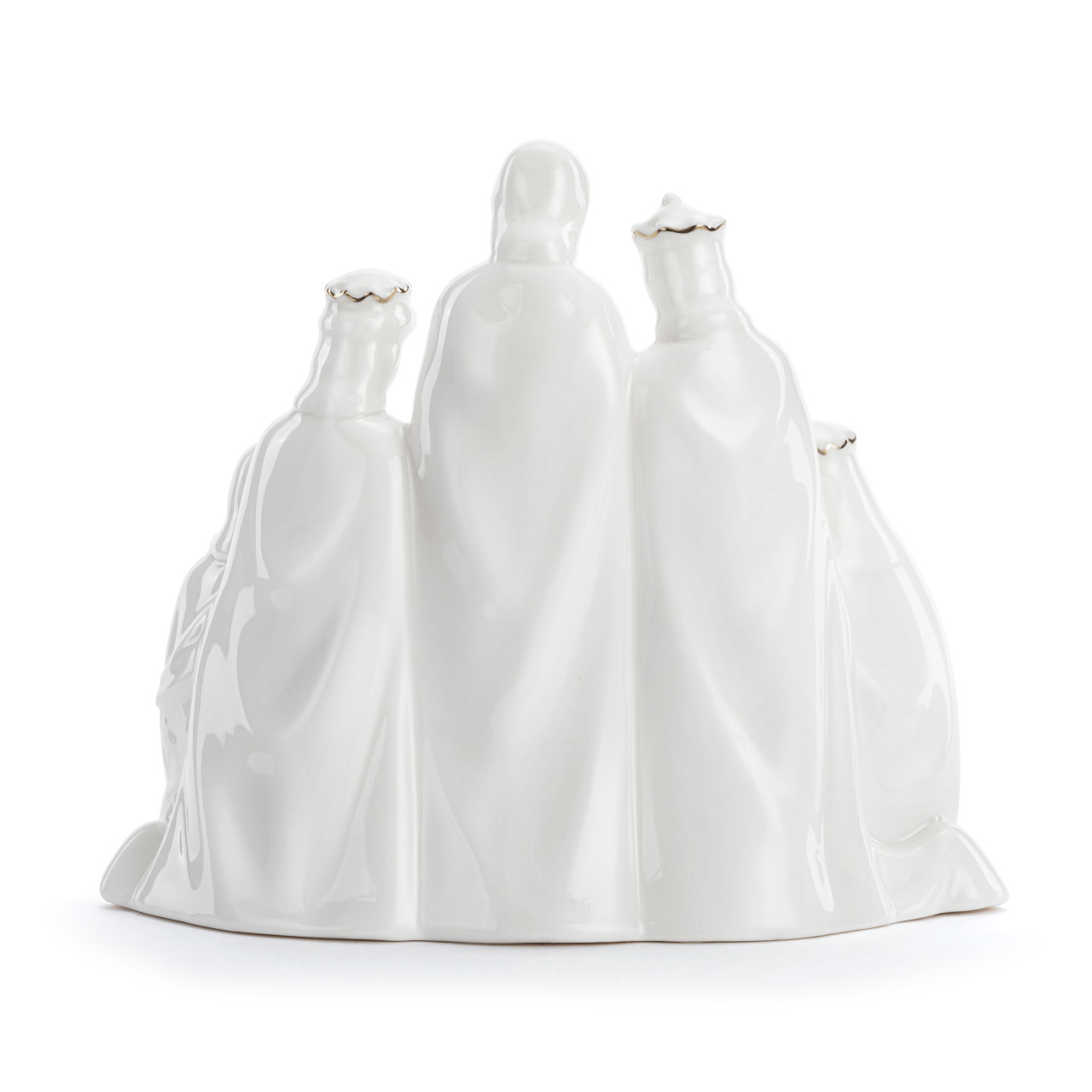 Ceramic LED Holy Nativity Figure - 7x7in thumbnail