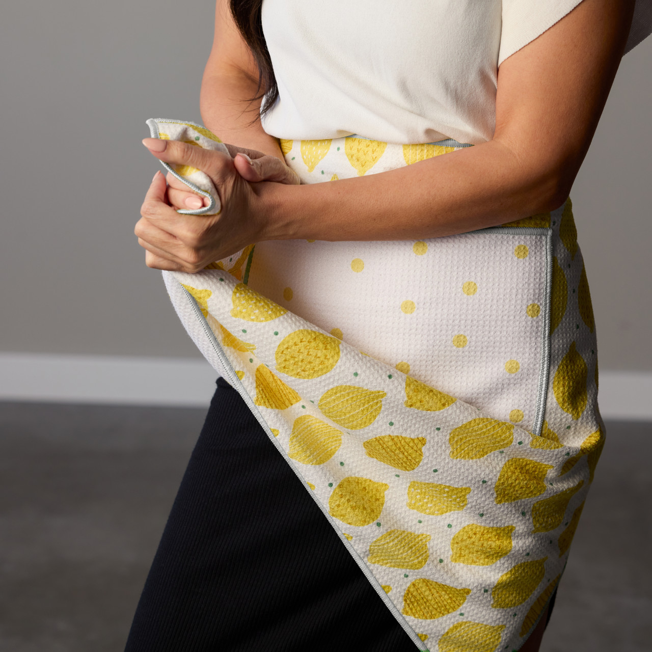 Lemons Absorbent Half Apron - 27x20in thumbnail