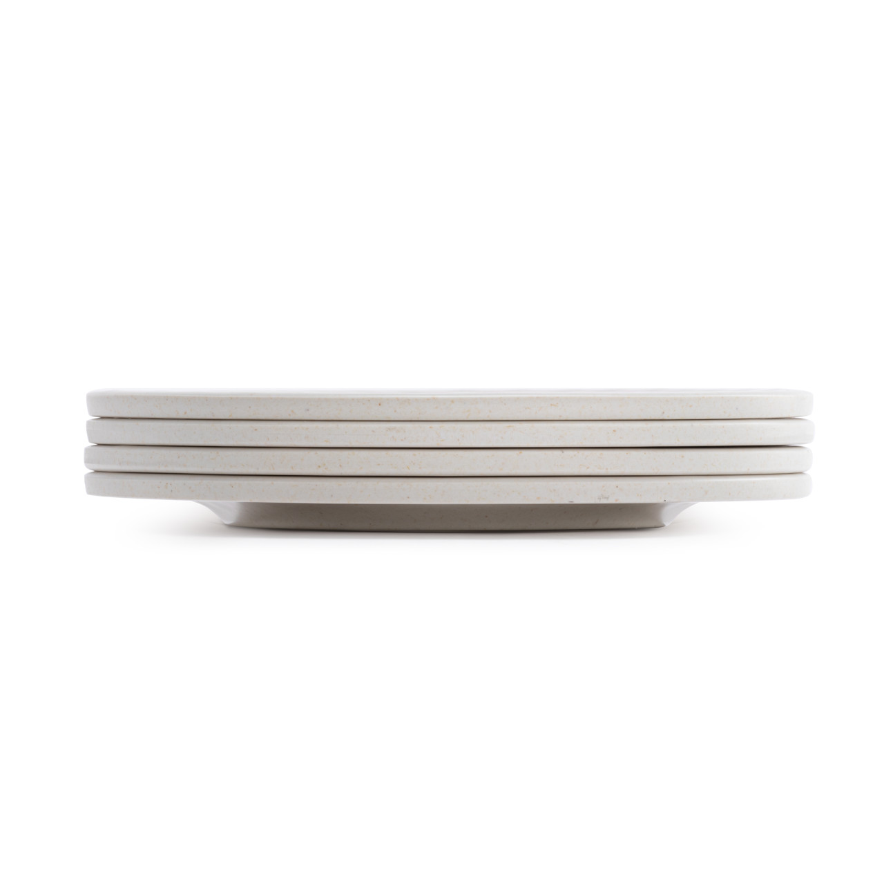 Scroll and Plaid Melamine Appetizer Plates Set of 4 - 6.5in thumbnail