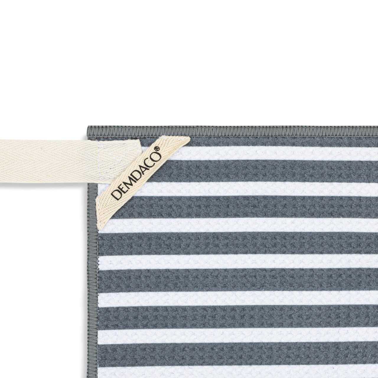 Grandpa's Grill Men's Grey Absorbent Half Apron - 27x20in thumbnail