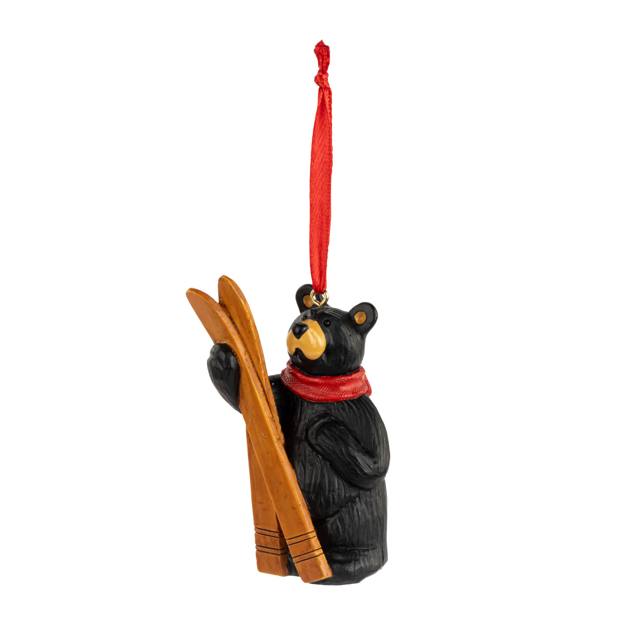 Skier Bear Ornament thumbnail