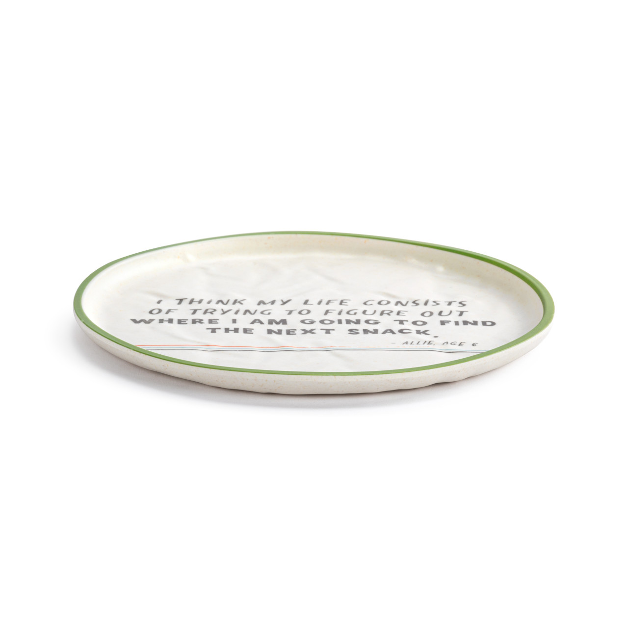 Live From Snack Time Find the Next Snack Melamine Plate - 8in thumbnail