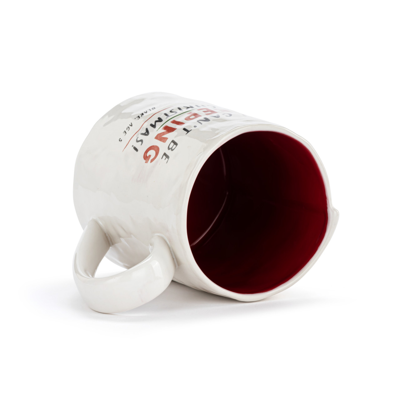 Live From Snack Time Sleeping on Christmas Ceramic Notepaper Mug - 14oz thumbnail