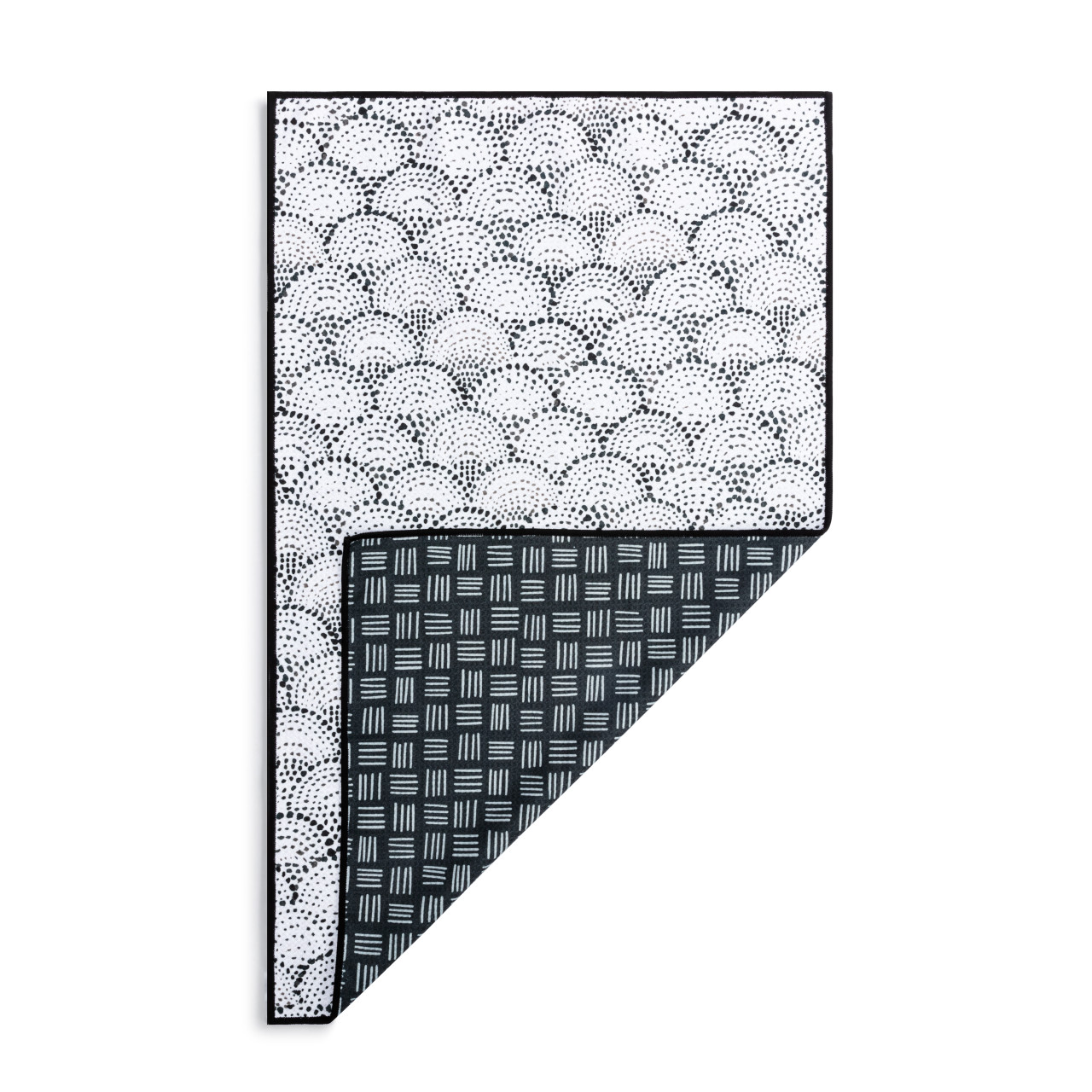 Modern Arch Absorbent Reversible Towel - 18x30in thumbnail