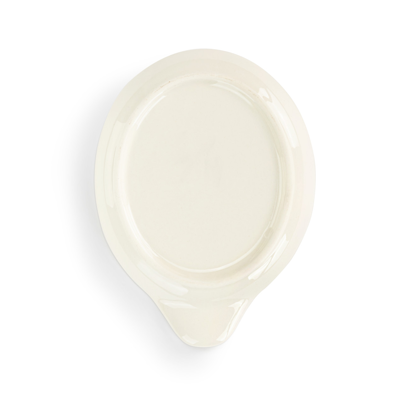 Poinsettia Ceramic Spoon Rest - 4.5x6in thumbnail