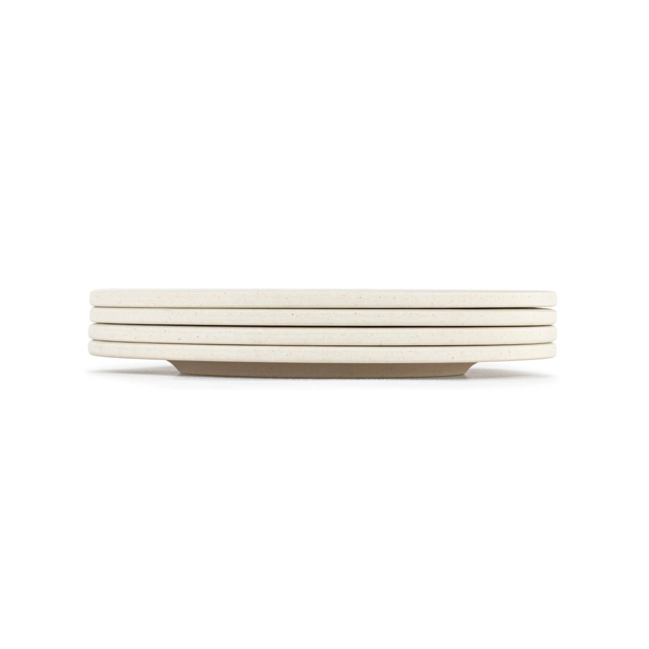 Citrus Blooms Bamboo Melamine Appetizer Plates Set of 4 - 6.5in thumbnail