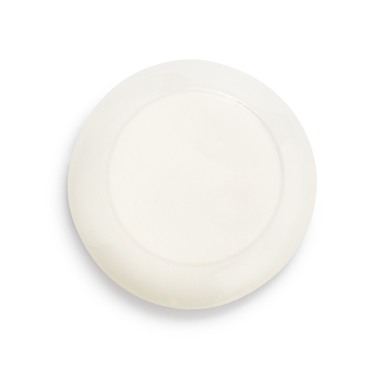 Cream Botanical Ceramic Incense Holder - 4.5in thumbnail