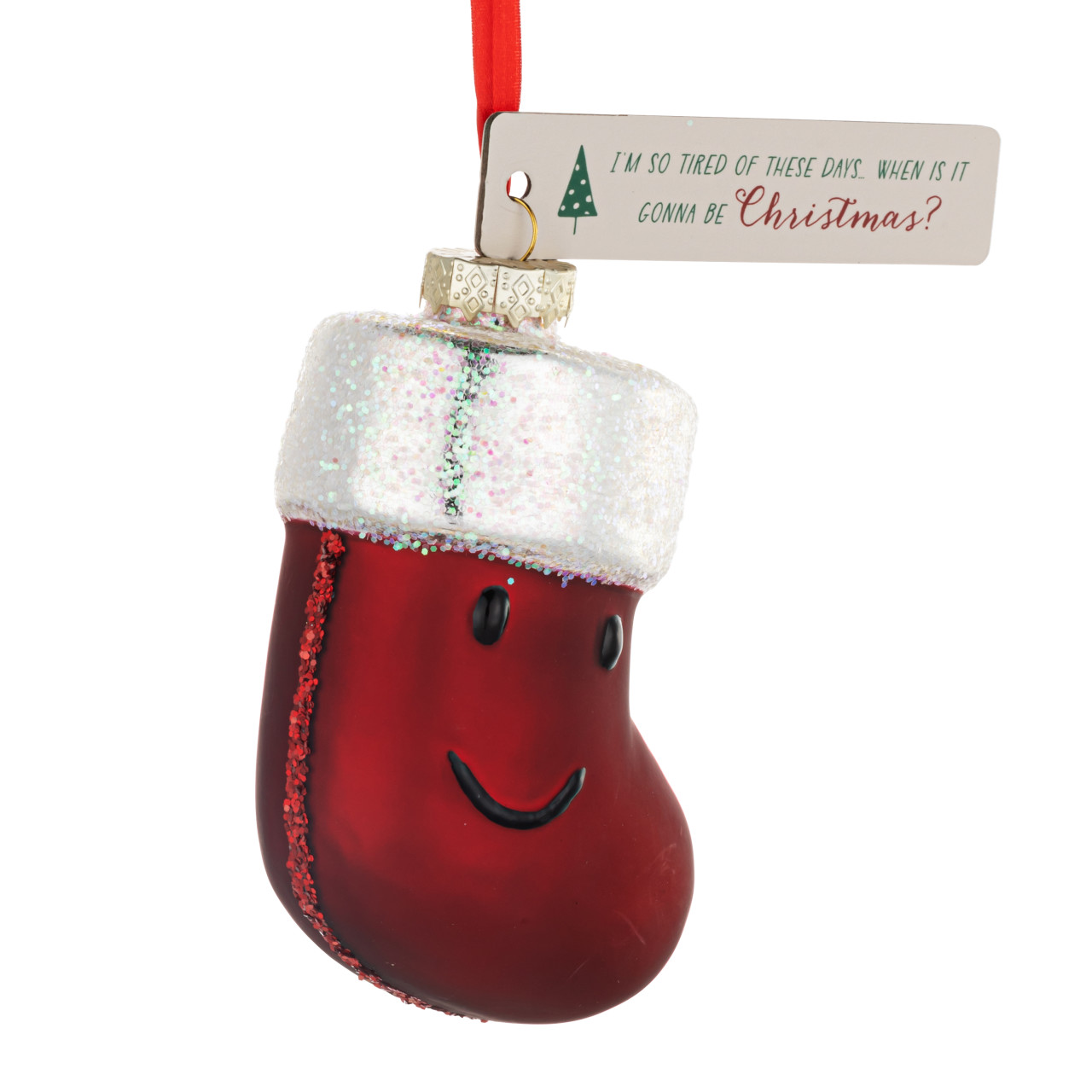 Live From Snack Time When Is It Gonna Be Christmas Ornament - 5in thumbnail