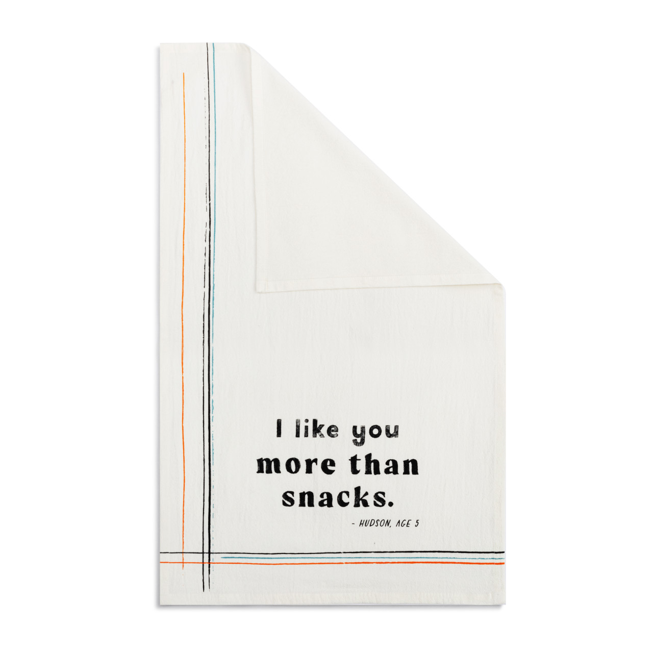 Live From Snack Time More Than Snacks Flour Sack Towel - 17x28in thumbnail