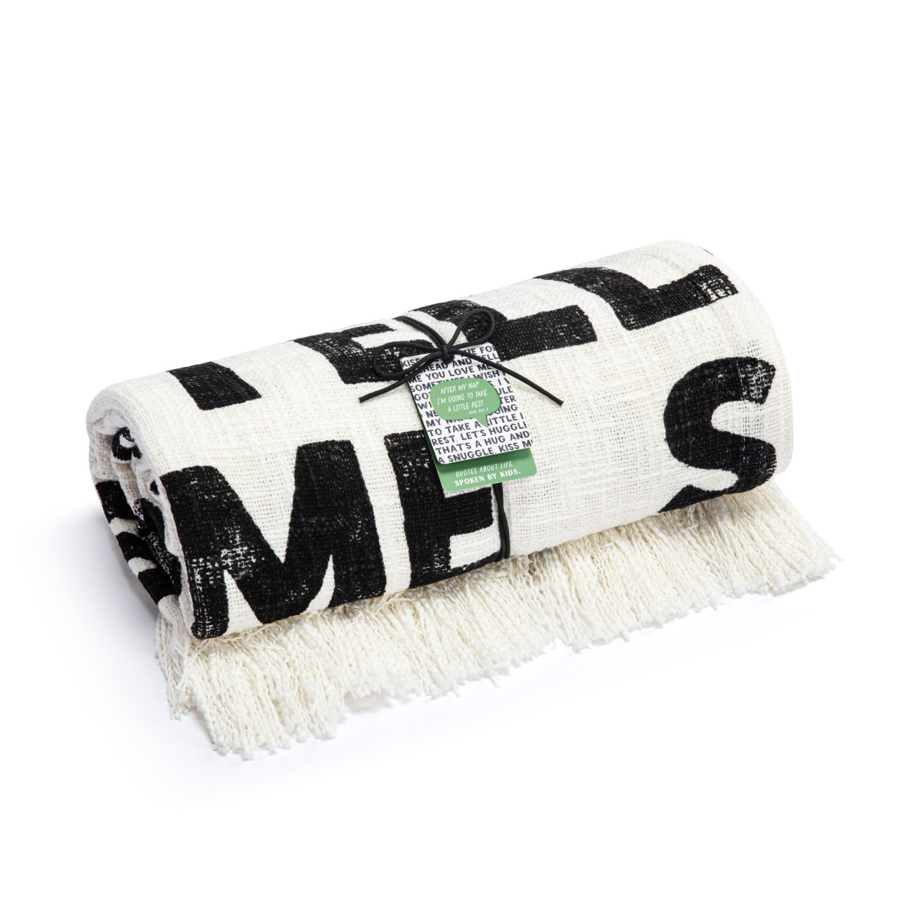 Live From Snack Time Quote Throw Blanket - 50x60in thumbnail