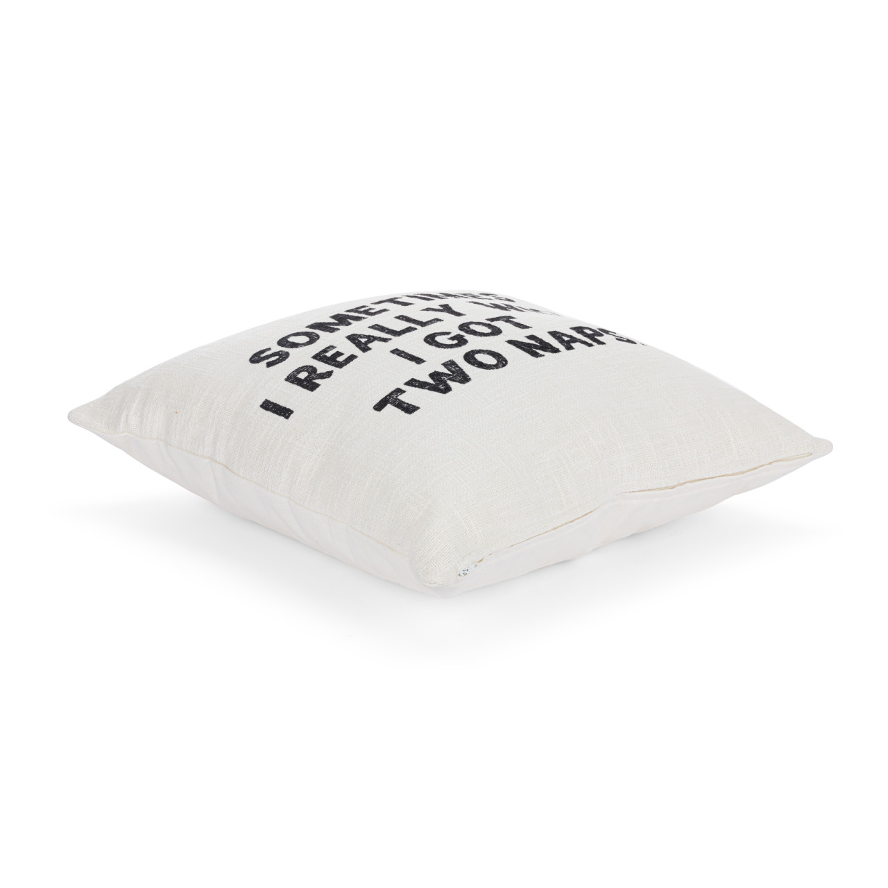 Live From Snack Time Two Naps Square Pillow - 18in thumbnail
