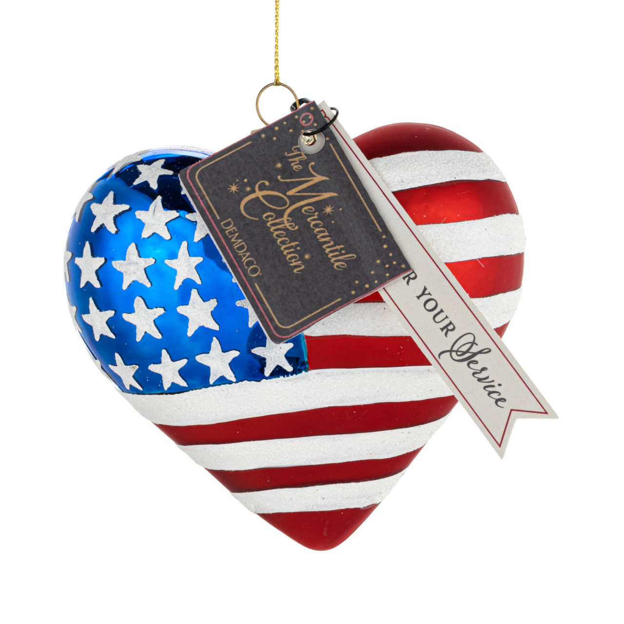 For Your Service Milestone Ornament - 4x4in thumbnail