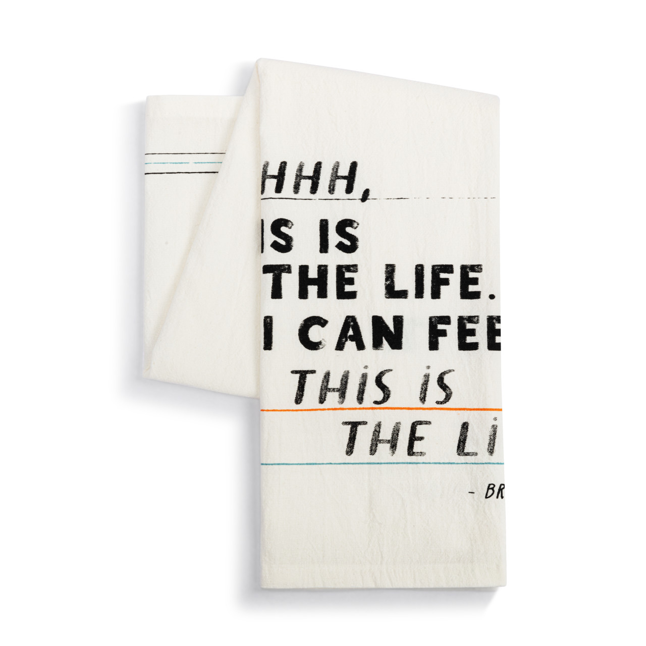 Live From Snack Time This is the Life Flour Sack Towel - 17x28in thumbnail