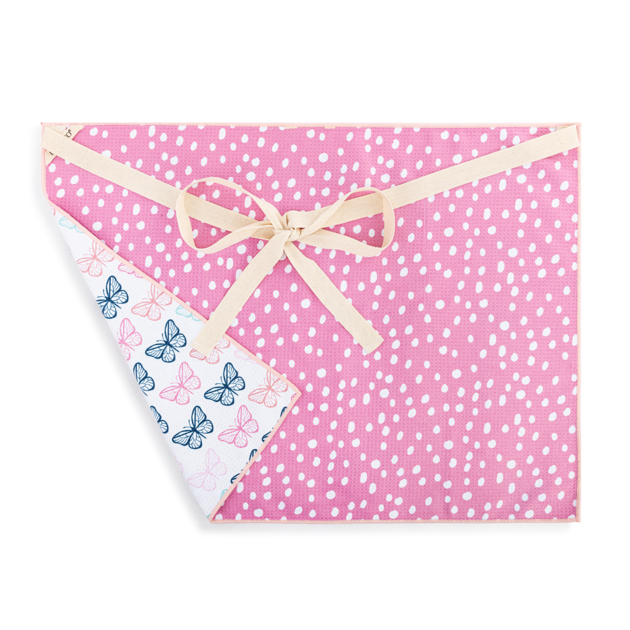 Butterflies Absorbent Half Apron - 27x20in thumbnail