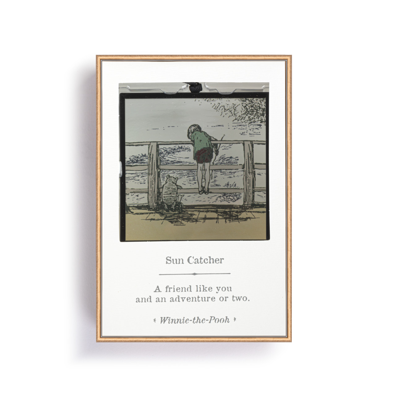 Winnie-the-Pooh Friend Like You Suncatcher - 3x3in thumbnail