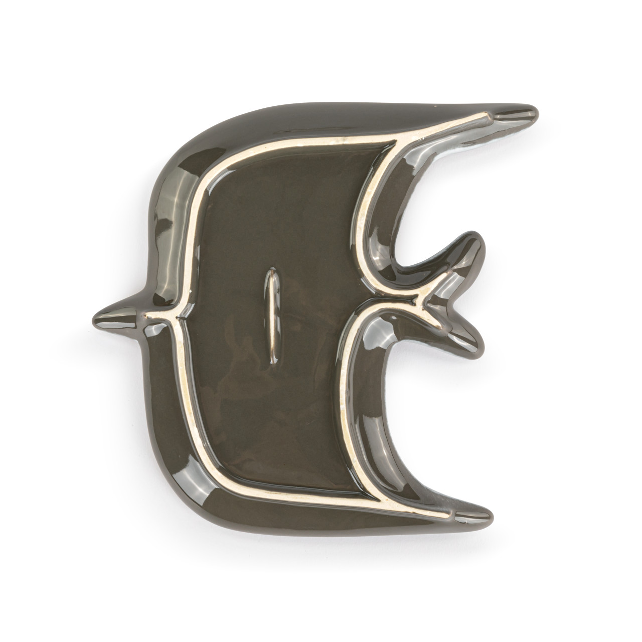 Textured Light Blue Medium Dove Dish - 8x8.5in thumbnail