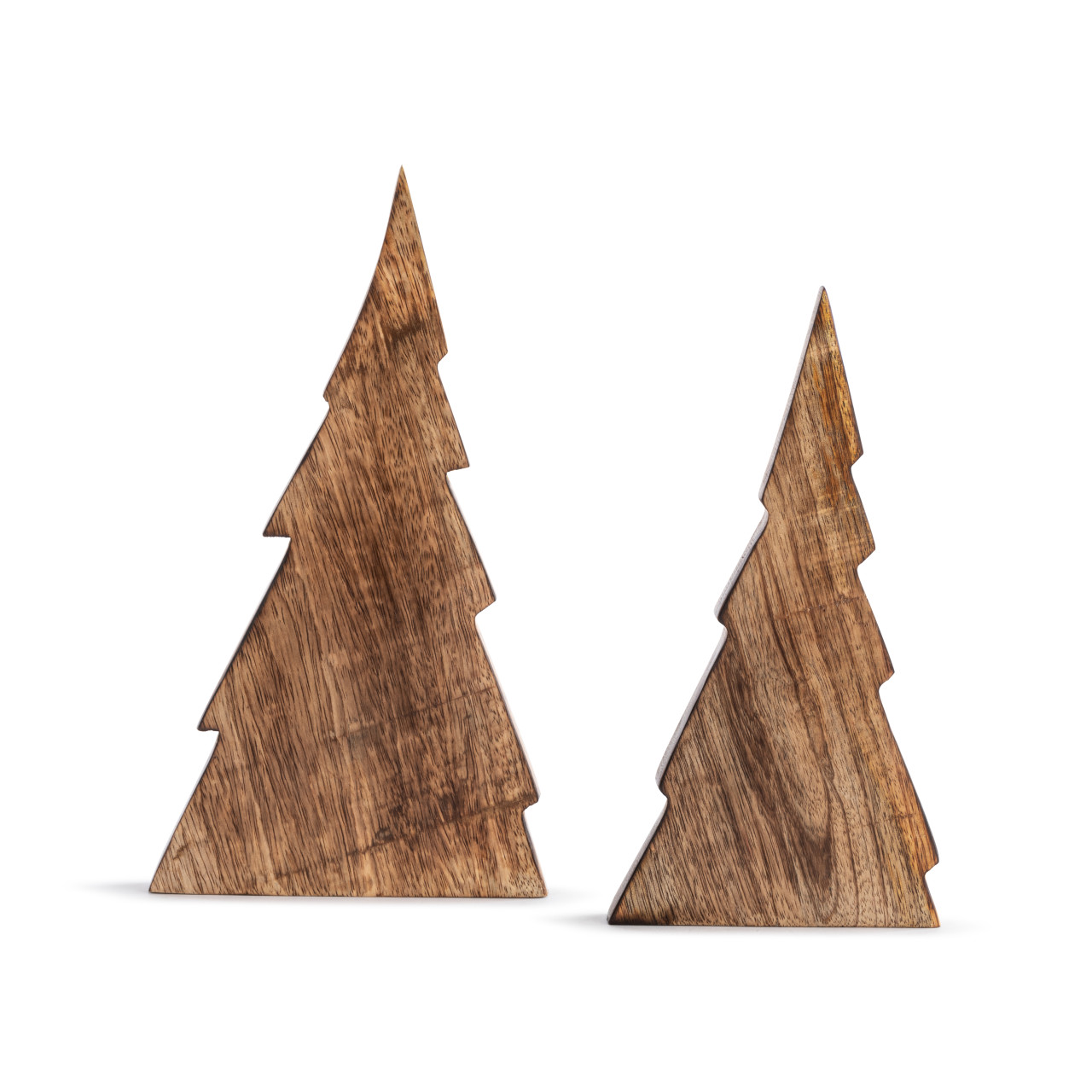 Green Enamel Wood Trees - 2 Assorted thumbnail