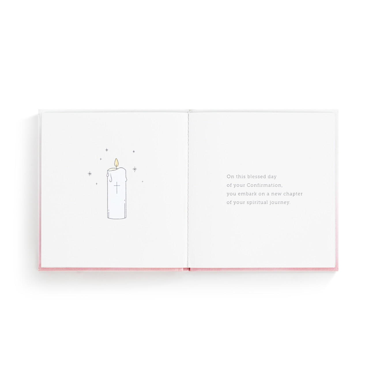 Girl Confirmation Book and Earring Set - 5x5in thumbnail