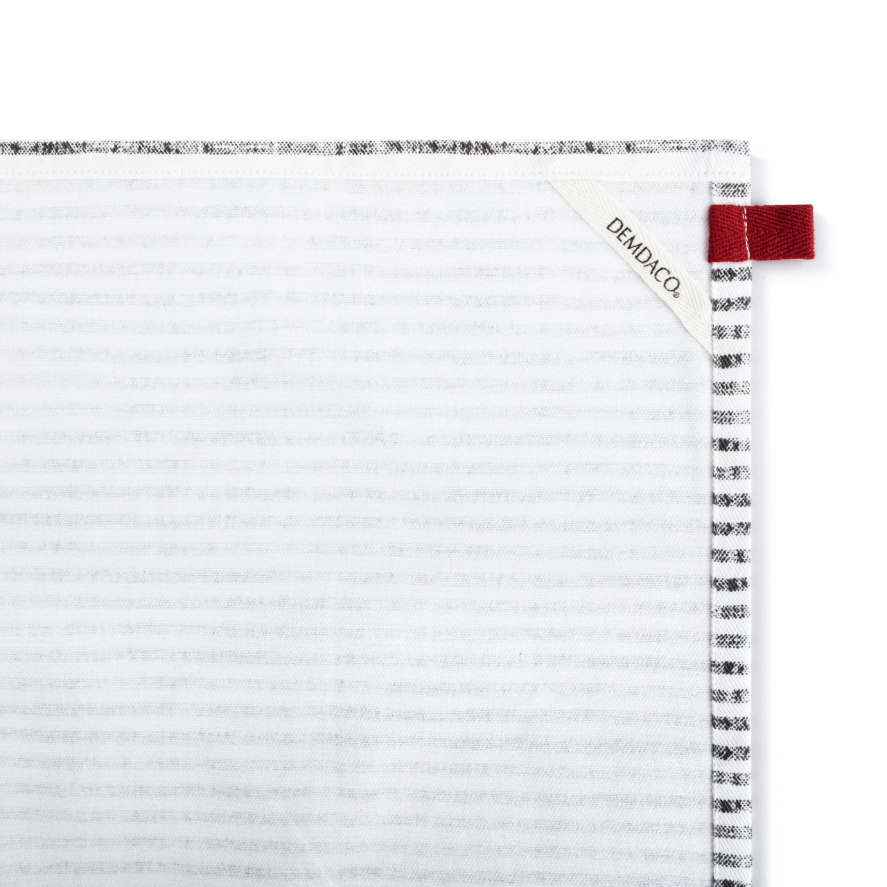 Snowman Red Heart Cotton Twill Kitchen Towel - 17x28in thumbnail