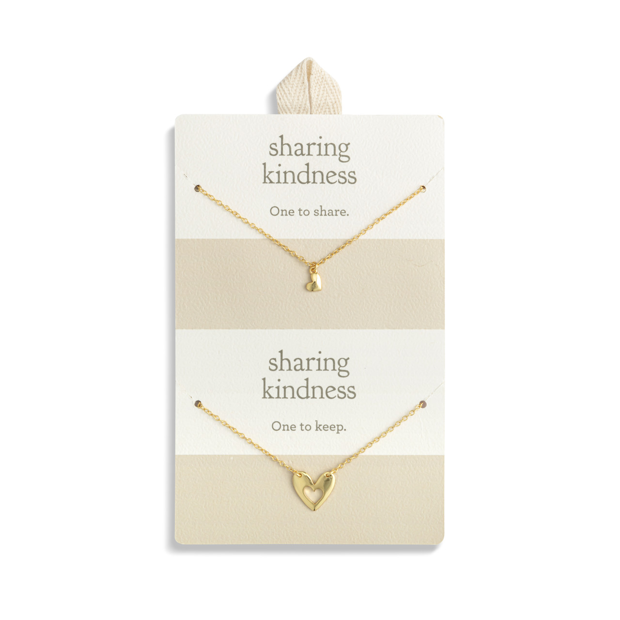 Sharing Kindness Necklace - Hearts 16in thumbnail