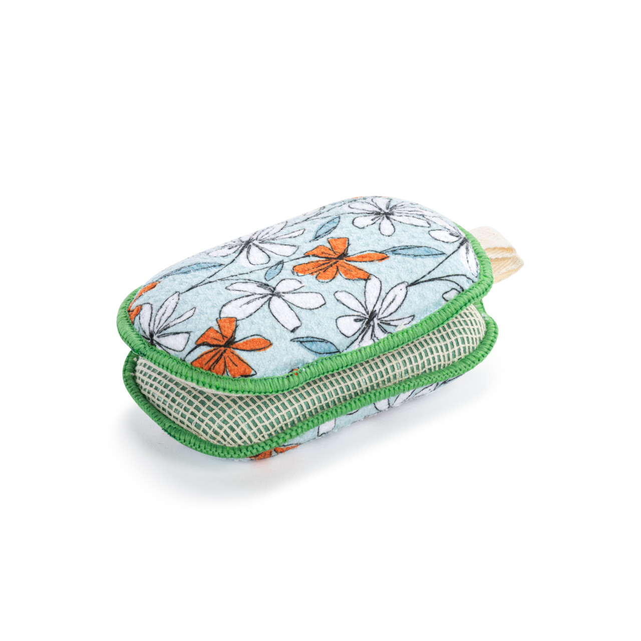 Windowpane Floral Absorbent Reversible Sponges Set of 2 - 3x5in thumbnail