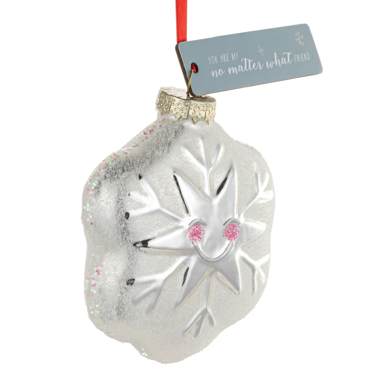 Live From Snack Time No Matter What Friend Ornament - 5in thumbnail