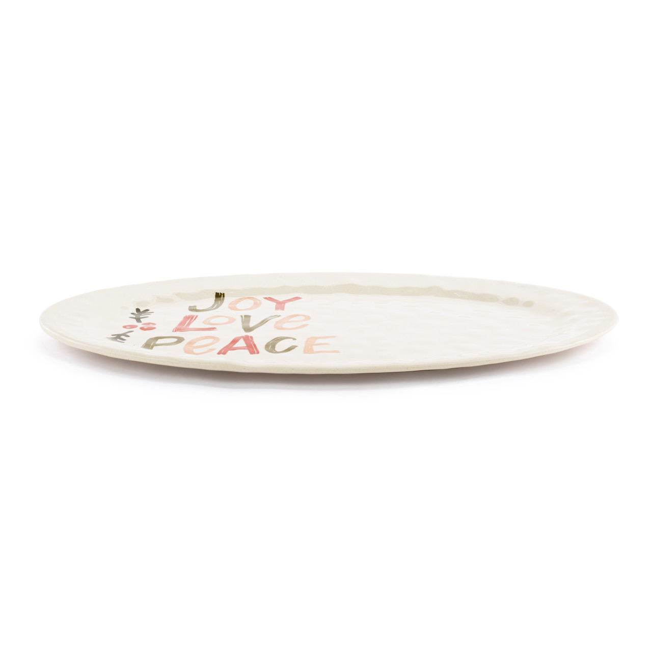 Joy Bamboo Large Melamine Oval Platter - 20x14in thumbnail